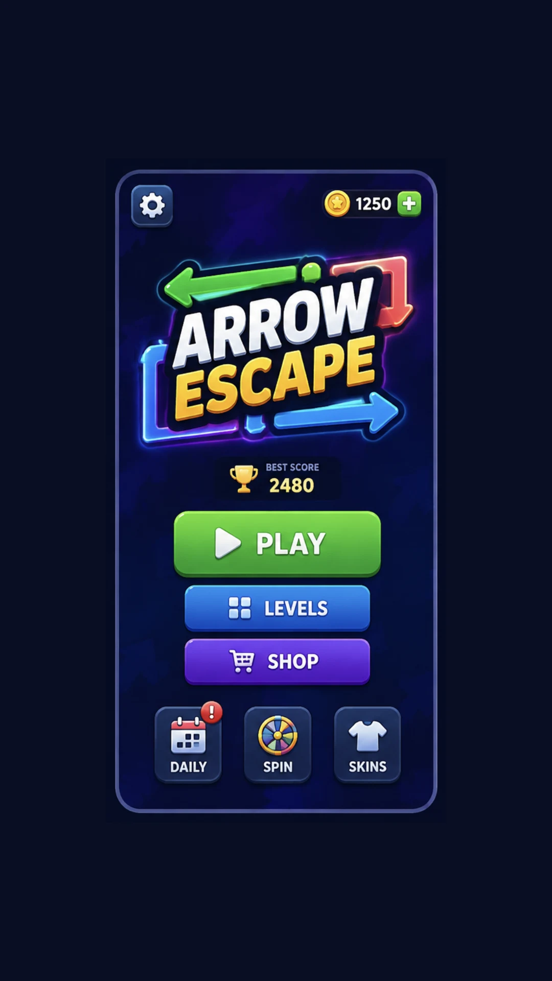 Arrow Puzzle Escape Game screenshot